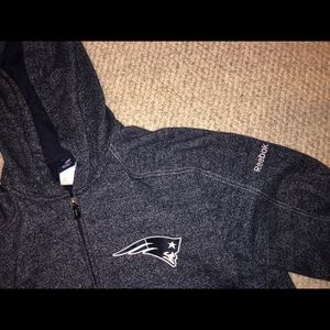 NE Patriots zip up hoodie - Reebok